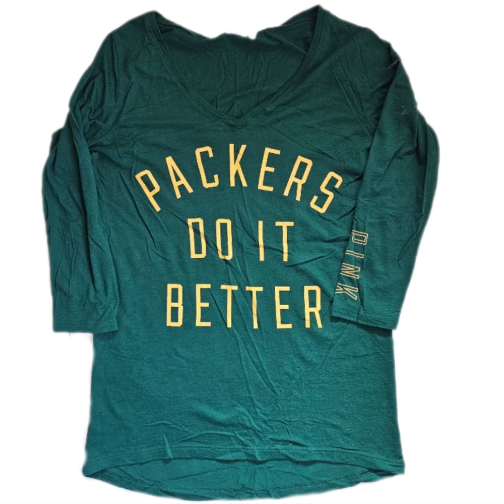 Victoria's secret NFL packers T-shirt.